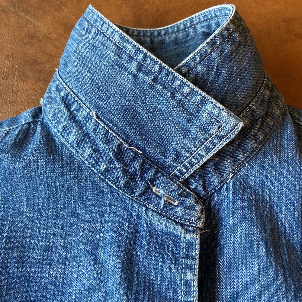 Vintage Sleeveless Jeans Dress - Picture 11 of 15